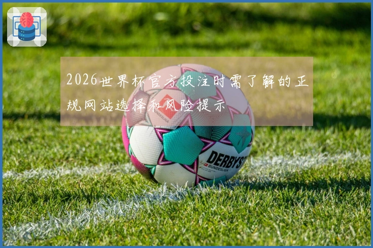 2026世界杯官方投注时需了解的正规网站选择和风险提示